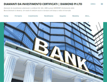 Tablet Screenshot of diamondprivateinvestment.com